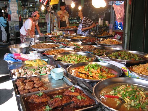 Night market Chaweng street food Koh Samui