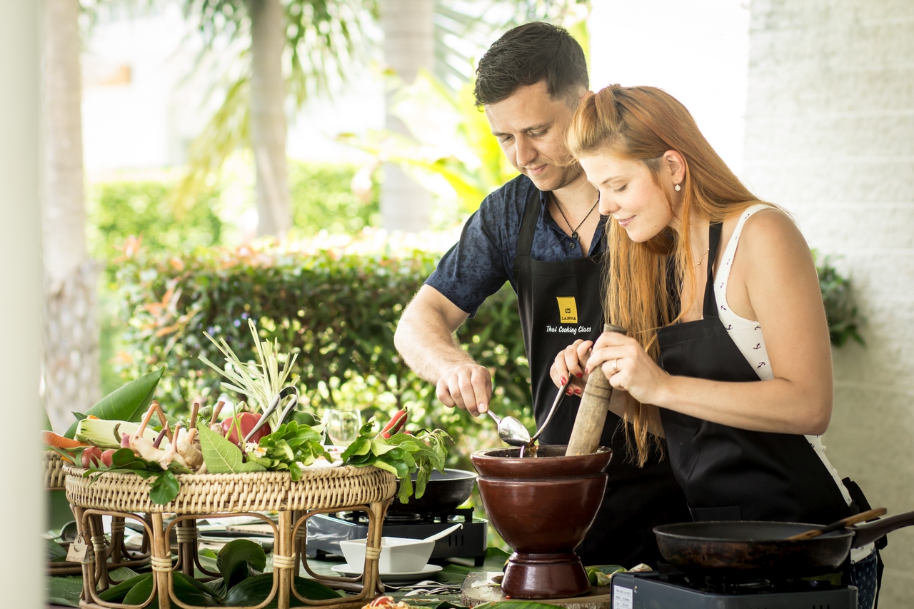 Thai cooking class at Lanna Hotel in Koh Samui