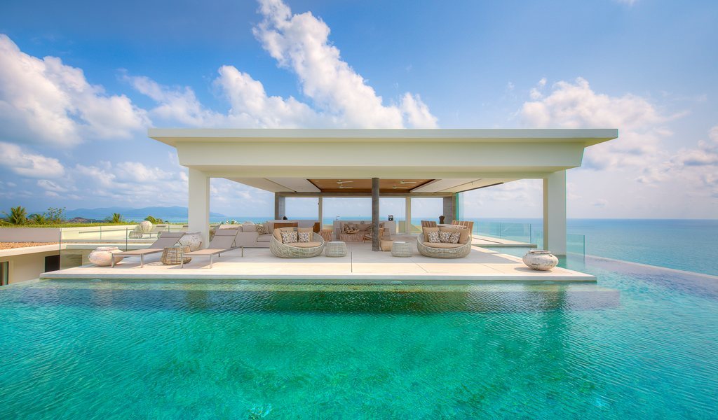 Samujana Villa 30 roof-top Sala and pool