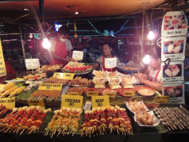 Lamai market street food Koh Samui