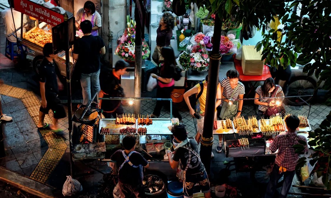 Bangkok street food Thailand