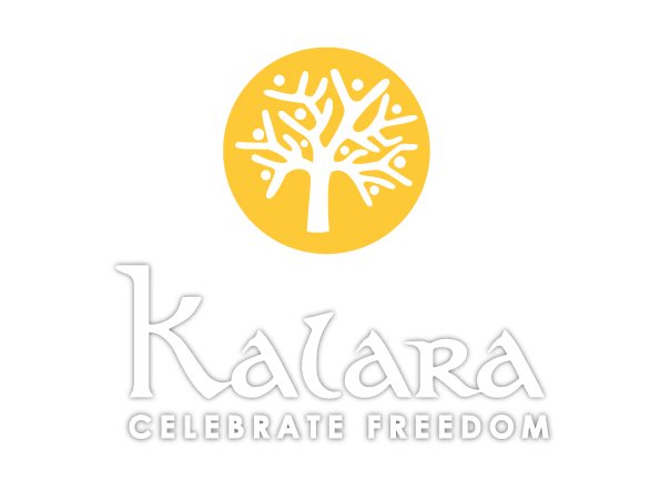 Kalara logo branding Home page